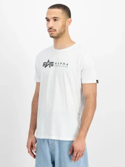 Alpha Industries Herren T-Shirt in weiß