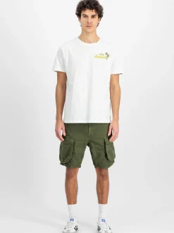 Alpha Industries Herren T-Shirt in weiß