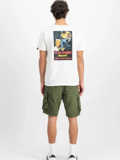 Alpha Industries Herren T-Shirt in weiß