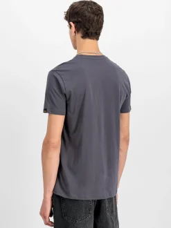 Alpha Industries Herren T-Shirt in grau