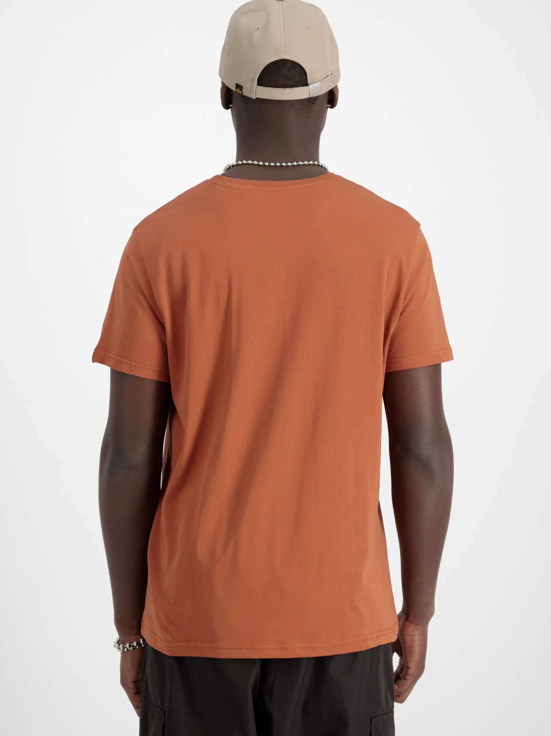 Alpha Industries Herren T-Shirt in braun