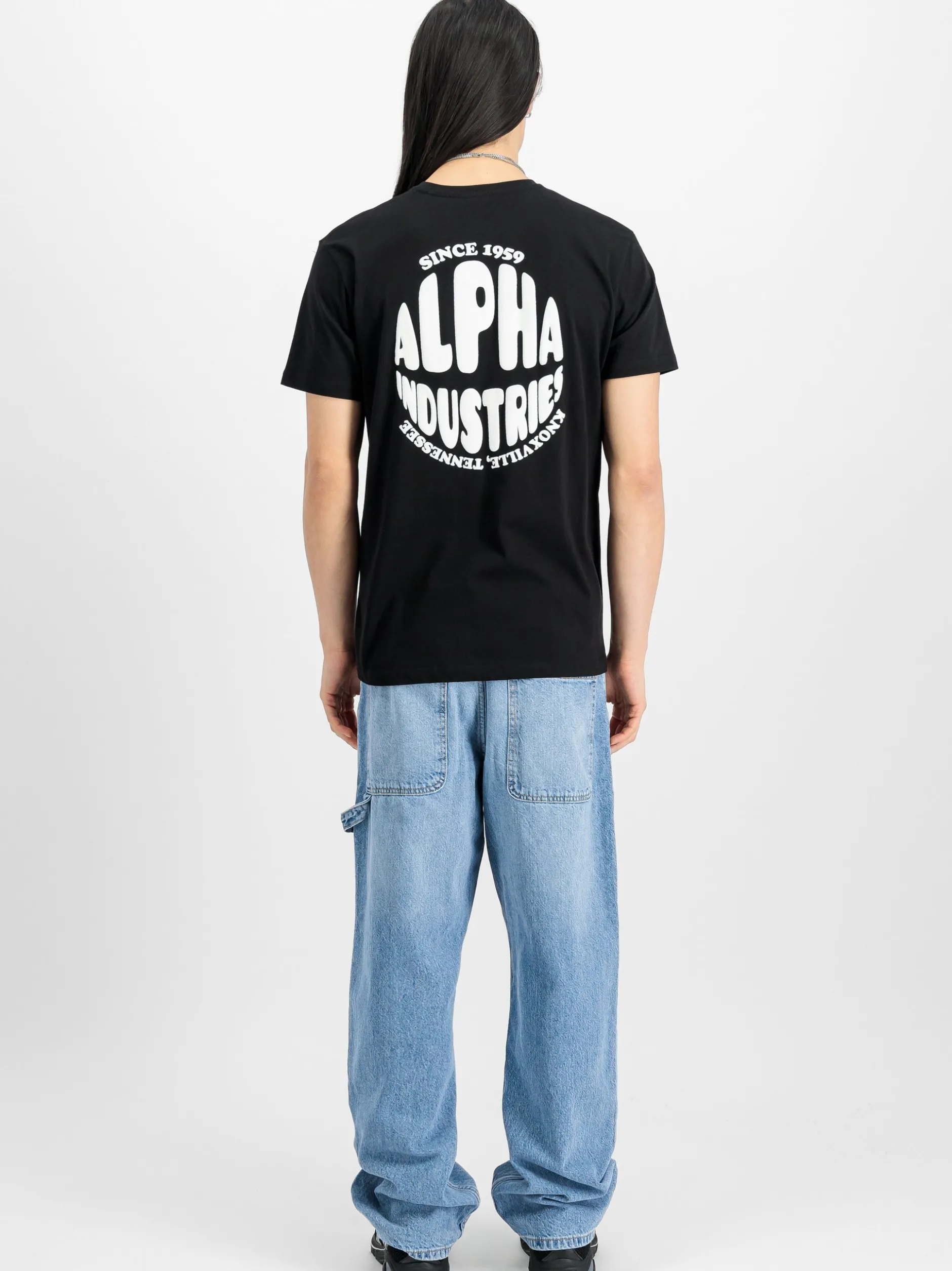 Alpha Industries Herren T-Shirt in schwarz