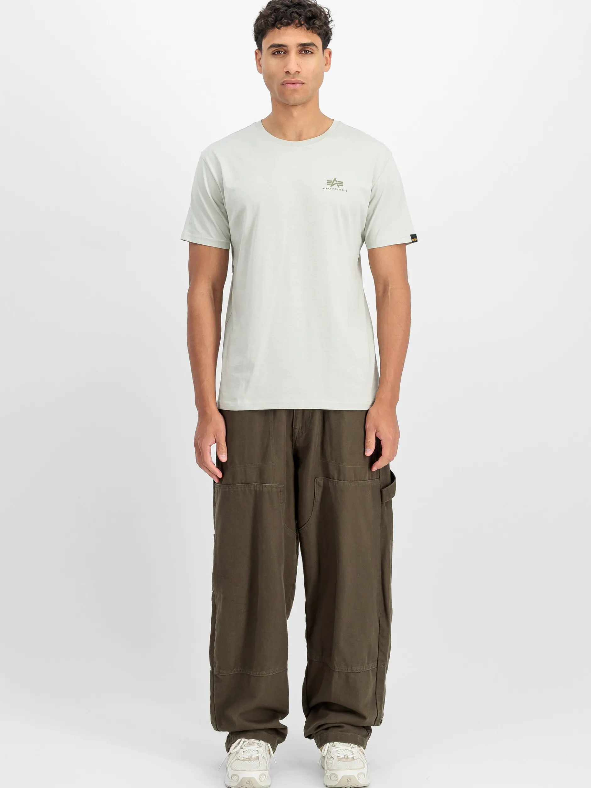 Alpha Industries Herren T-Shirt in grau