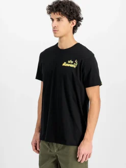 Alpha Industries Herren T-Shirt in schwarz