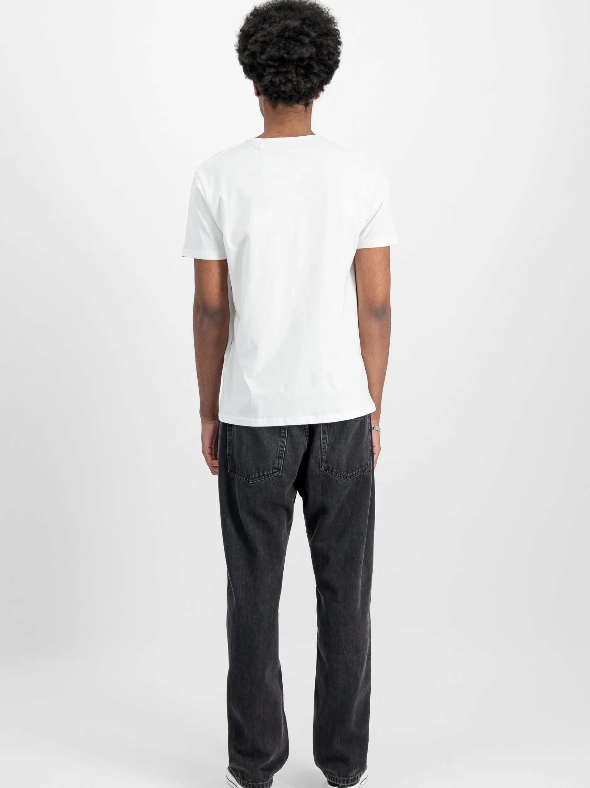 Alpha Industries Herren T-Shirt in weiß