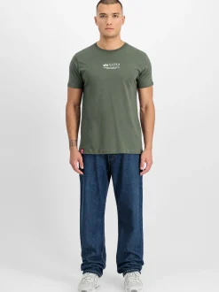 Alpha Industries Herren T-Shirt in oliv
