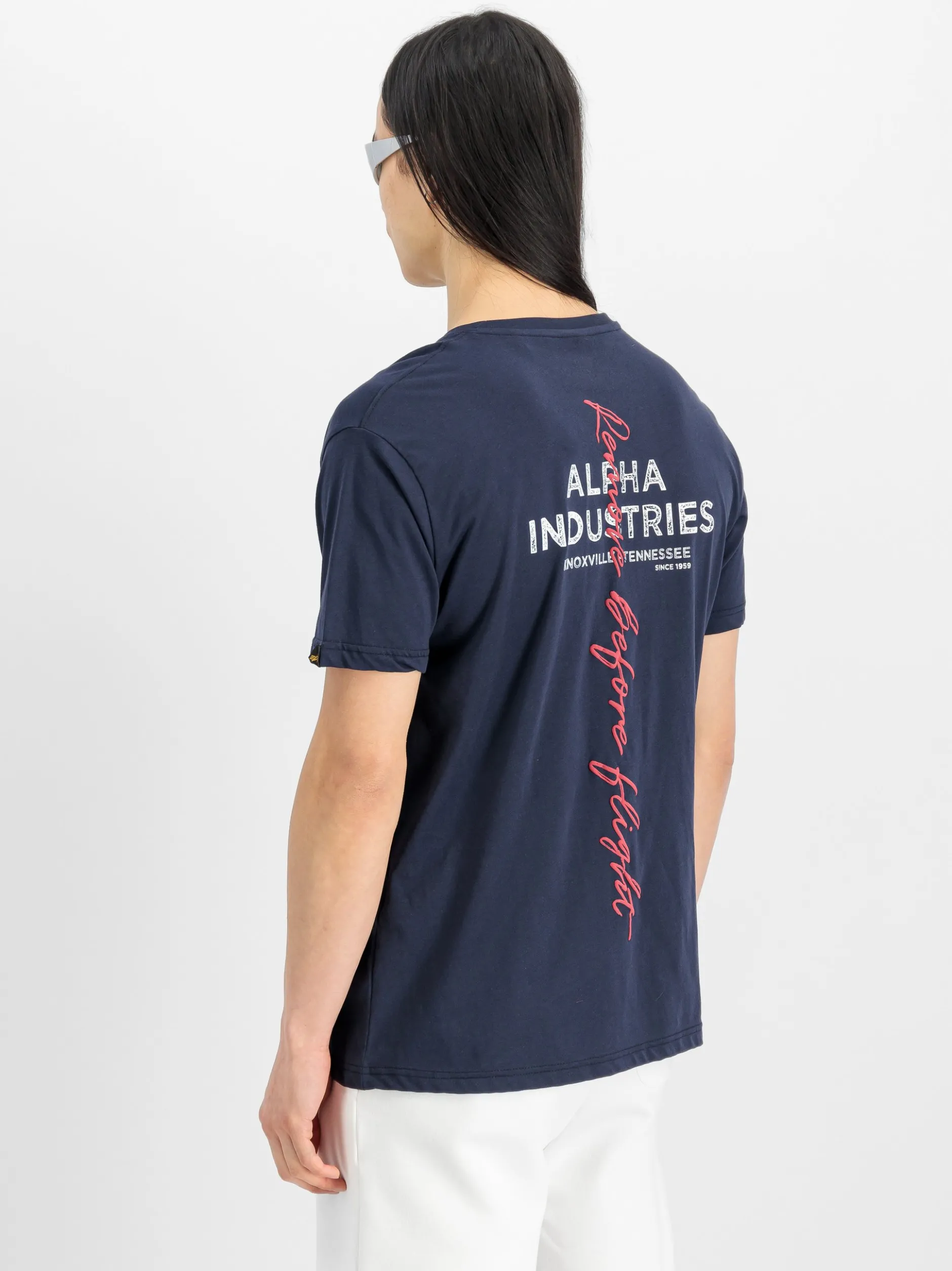 Alpha Industries Herren T-Shirt in marine