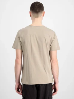 Alpha Industries Herren T-Shirt in sand