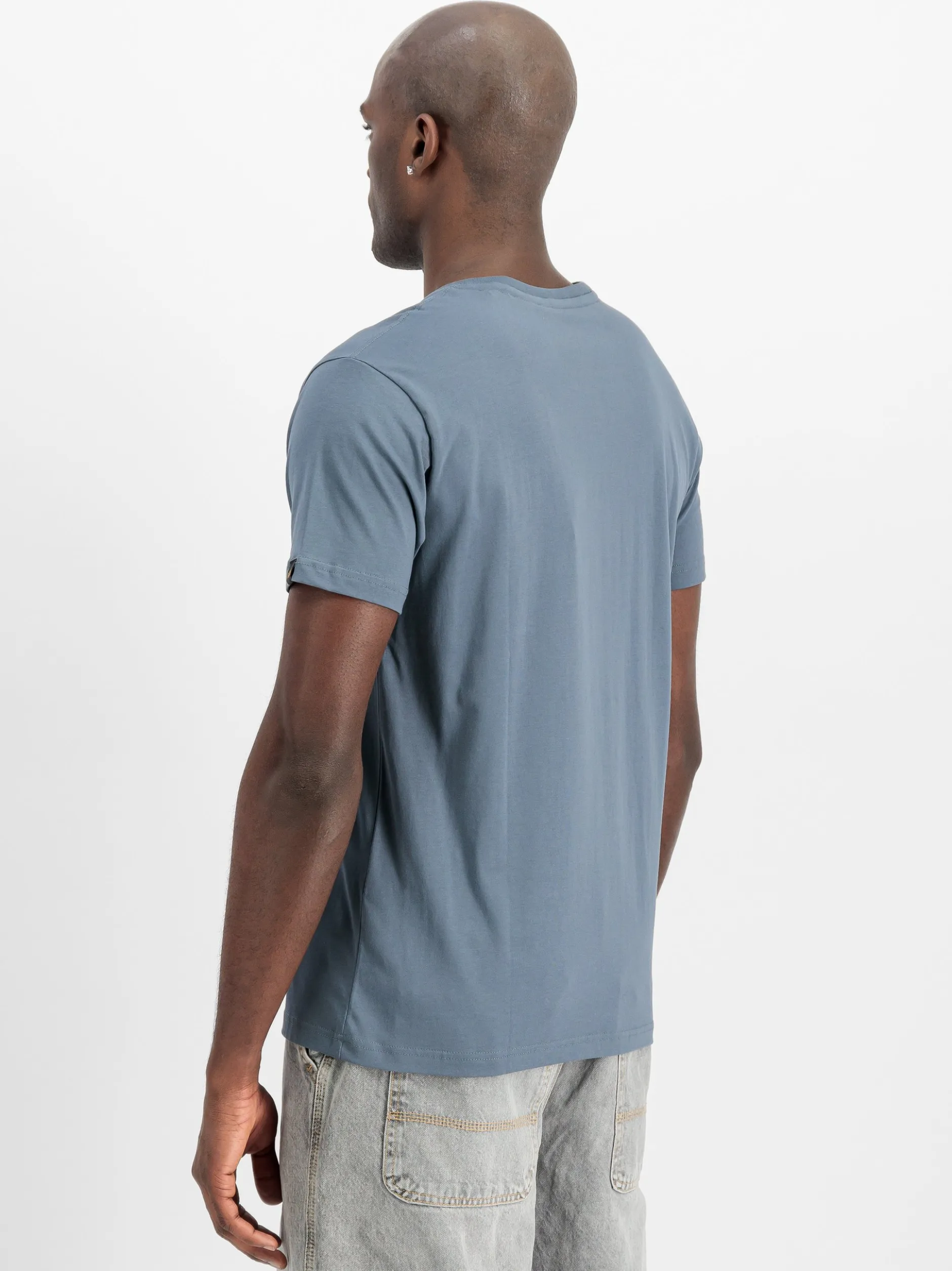 Alpha Industries Herren T-Shirt in denim