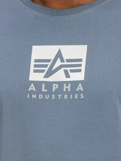 Alpha Industries Herren T-Shirt in denim