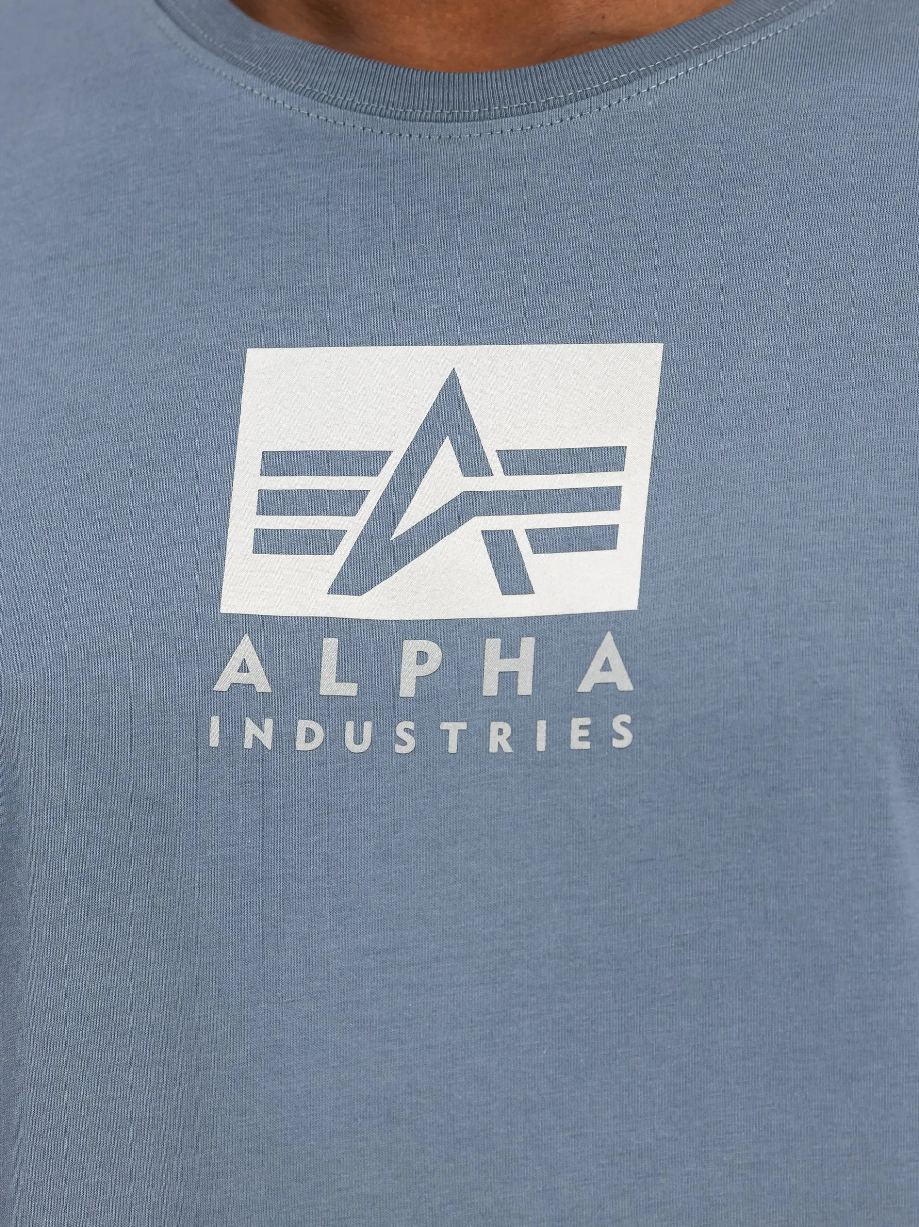 Alpha Industries Herren T-Shirt in denim