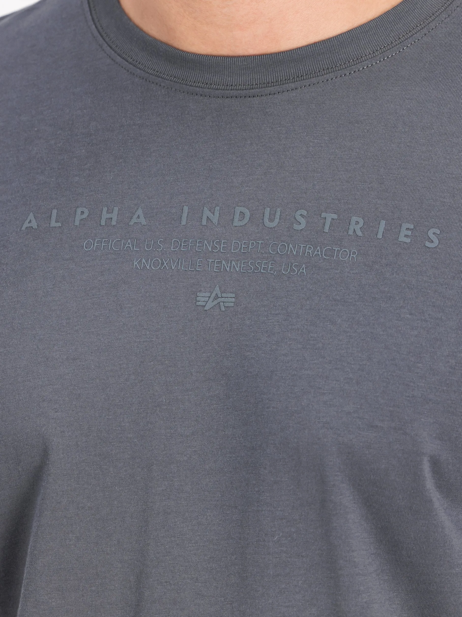 Alpha Industries Herren T-Shirt in grau