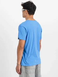 Alpha Industries Herren T-Shirt in blau