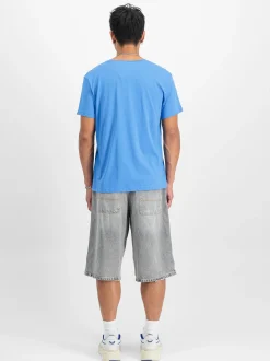 Alpha Industries Herren T-Shirt in blau