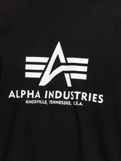Alpha Industries Herren T-Shirts im 2er-Pack in tanne schwarz