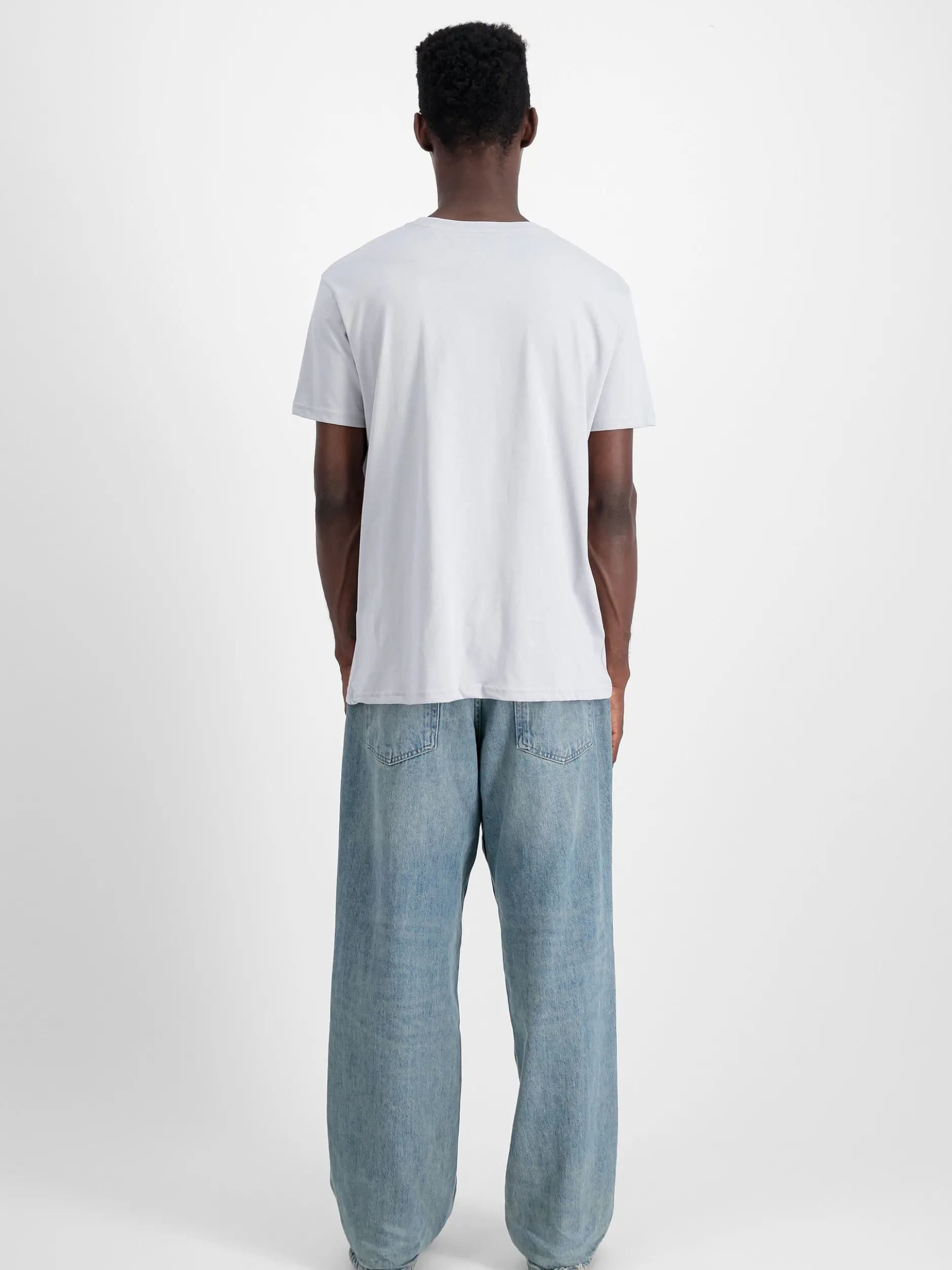 Alpha Industries Herren T-Shirt in blau