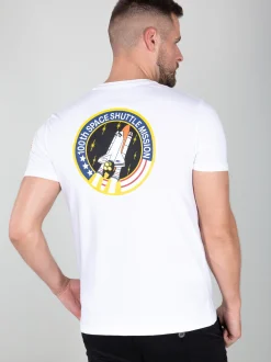 Alpha Industries Herren T-Shirt in weiß