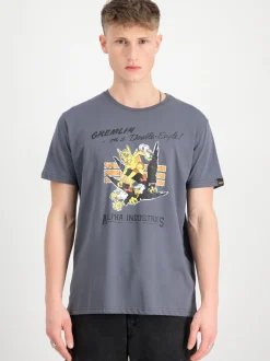 Alpha Industries Herren T-Shirt in grau