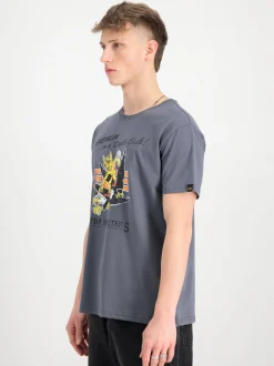 Alpha Industries Herren T-Shirt in grau