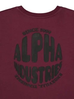 Alpha Industries Kinder T-Shirt in rot