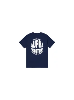 Alpha Industries Kinder T-Shirt in blau