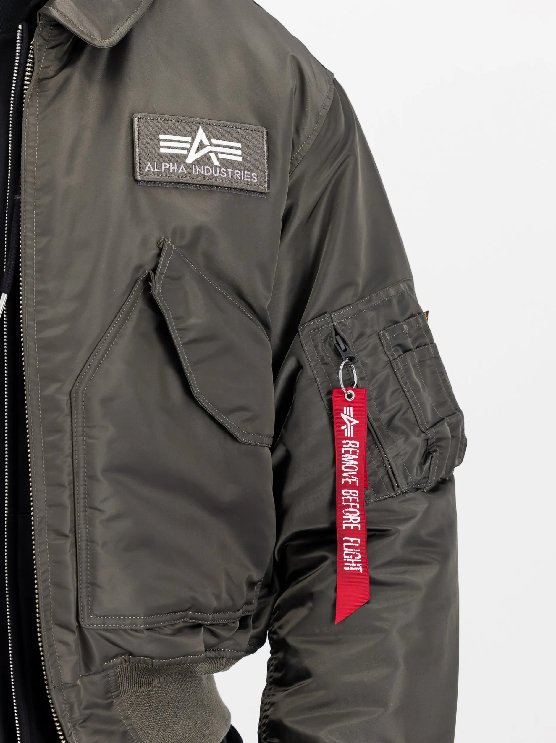 Alpha Industries Unisex Bomberjacke in schlamm