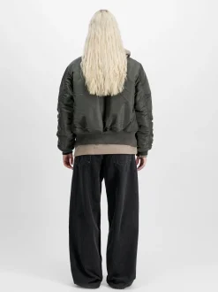 Alpha Industries Unisex Bomberjacke in schlamm