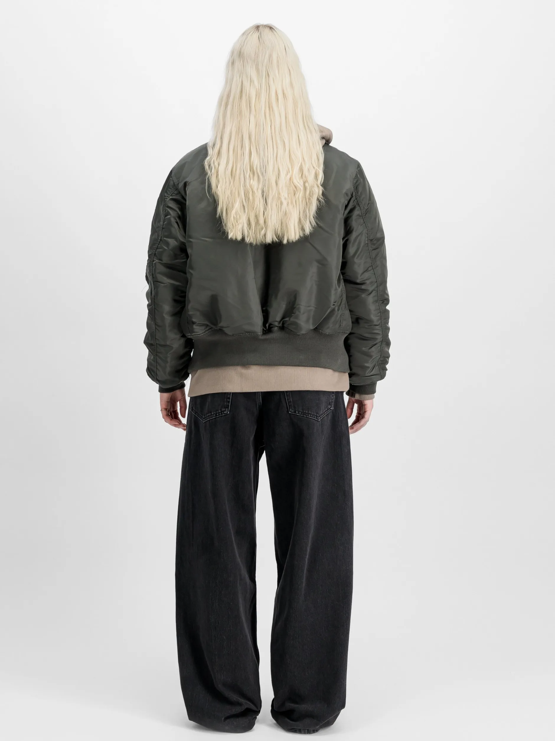 Alpha Industries Unisex Bomberjacke in schlamm