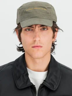 Alpha Industries Unisex Cap in oliv
