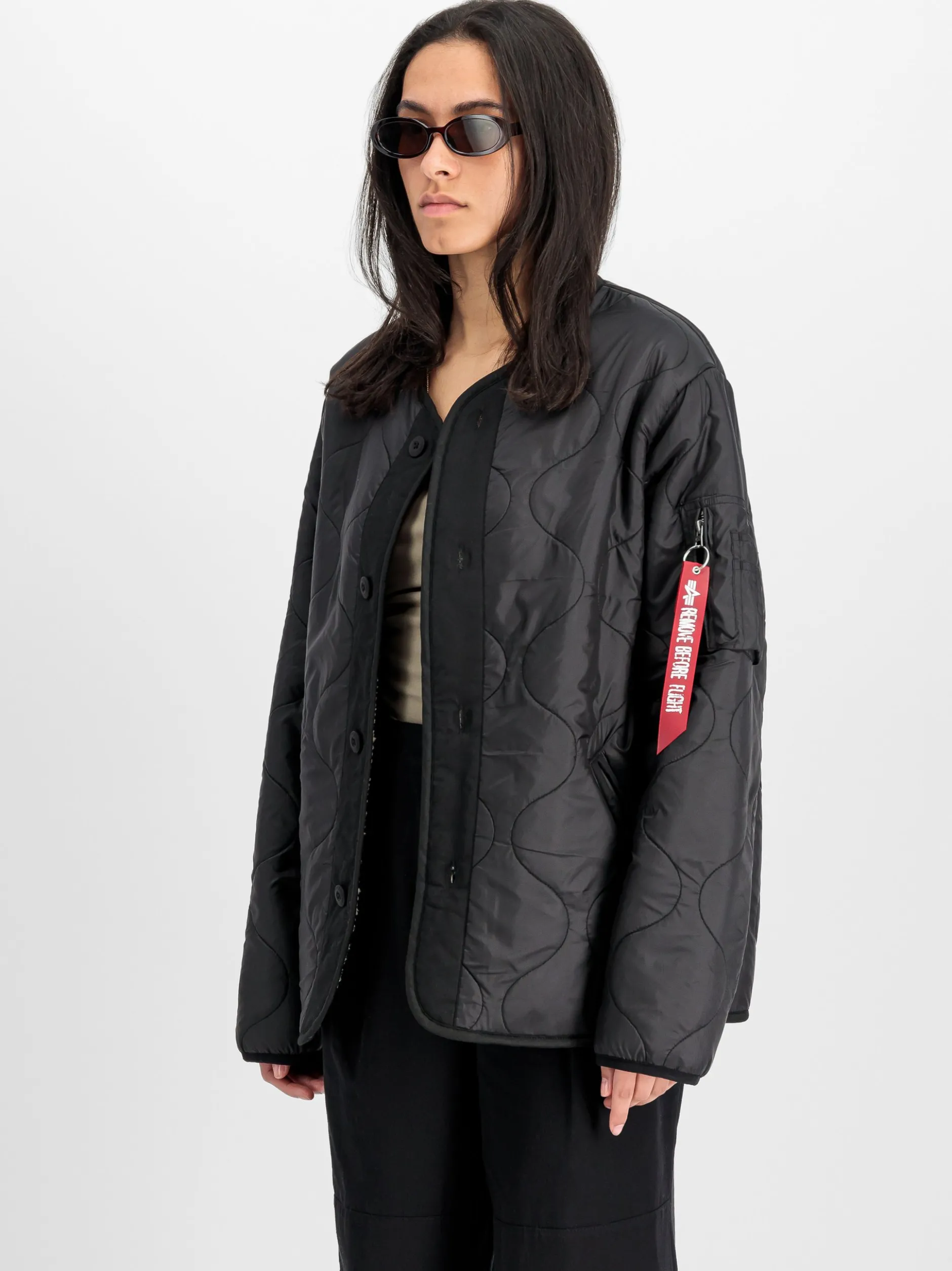 Alpha Industries Unisex Feldjacke in schwarz