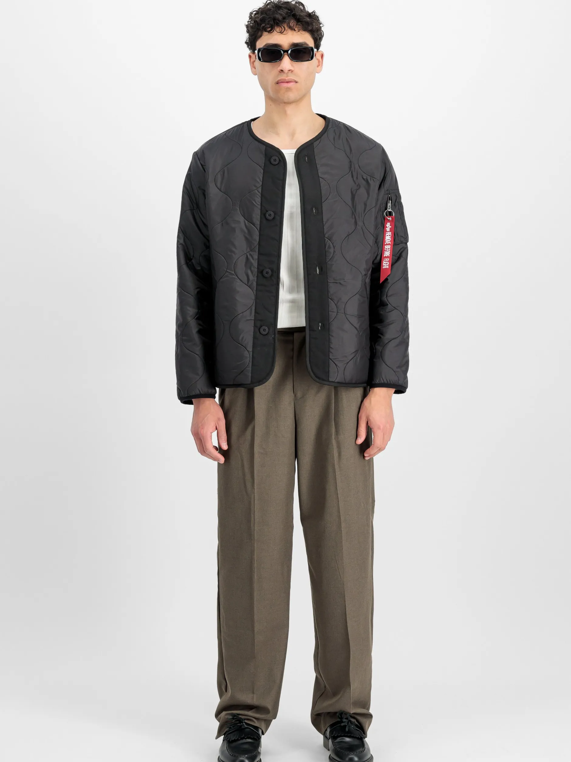Alpha Industries Unisex Feldjacke in schwarz