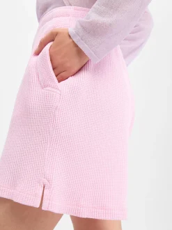 american vintage Damen Sweatshorts - Uscow in rosa