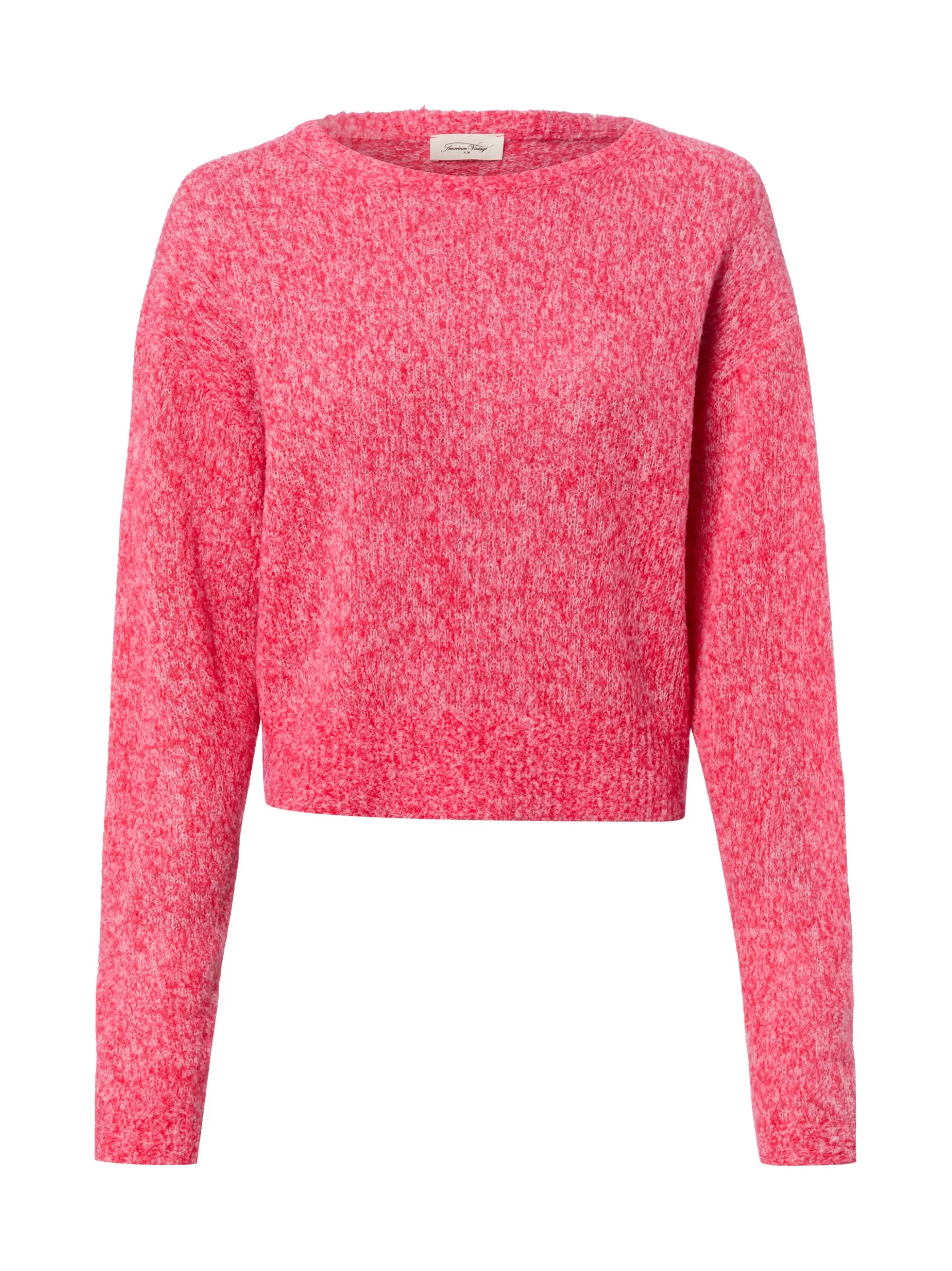american vintage Damen Wollpullover - Nuggy in rot