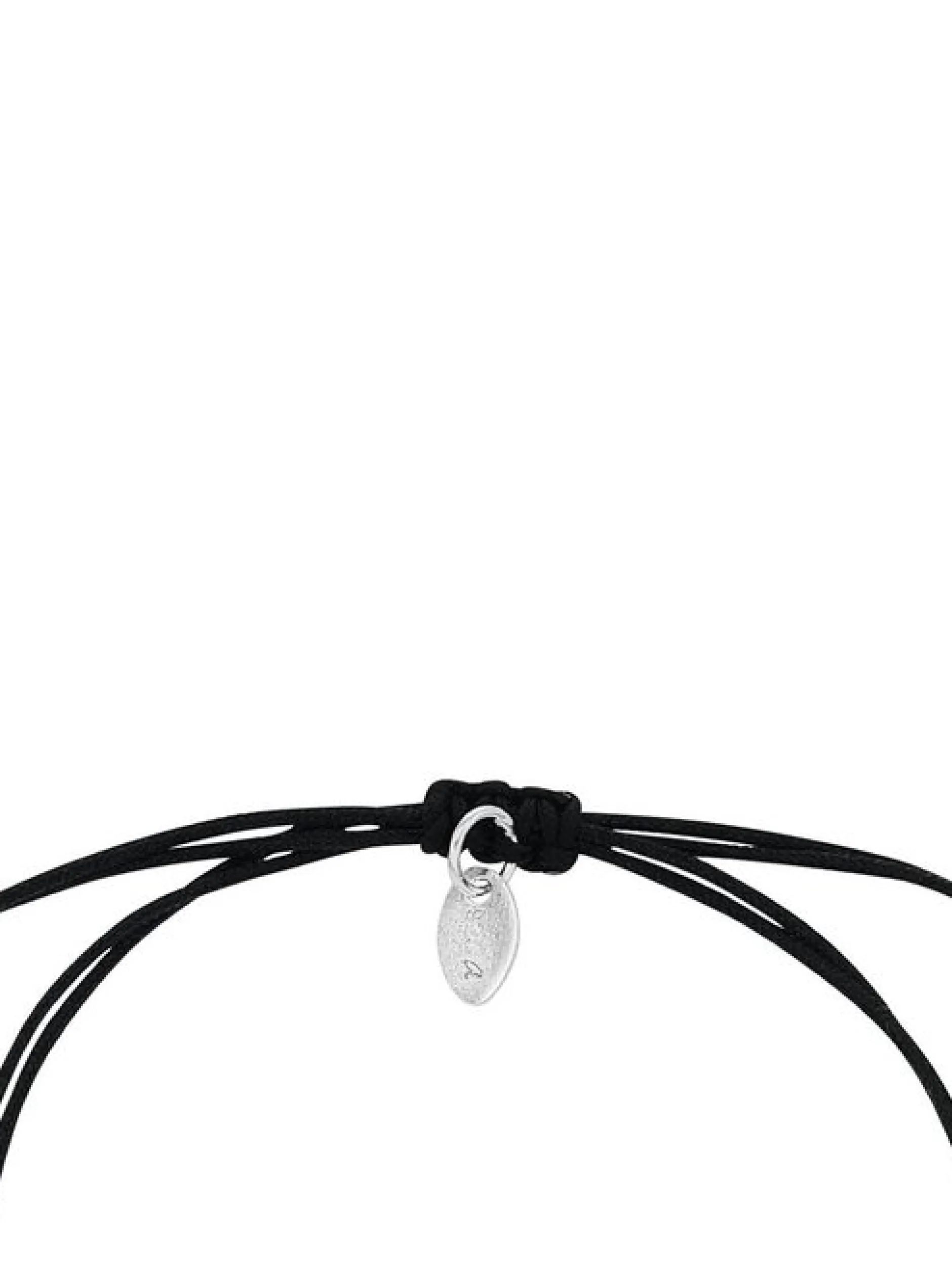 amor Damen Charmarmband in schwarz