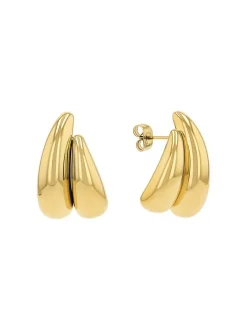 amor Damen Creolen in gold