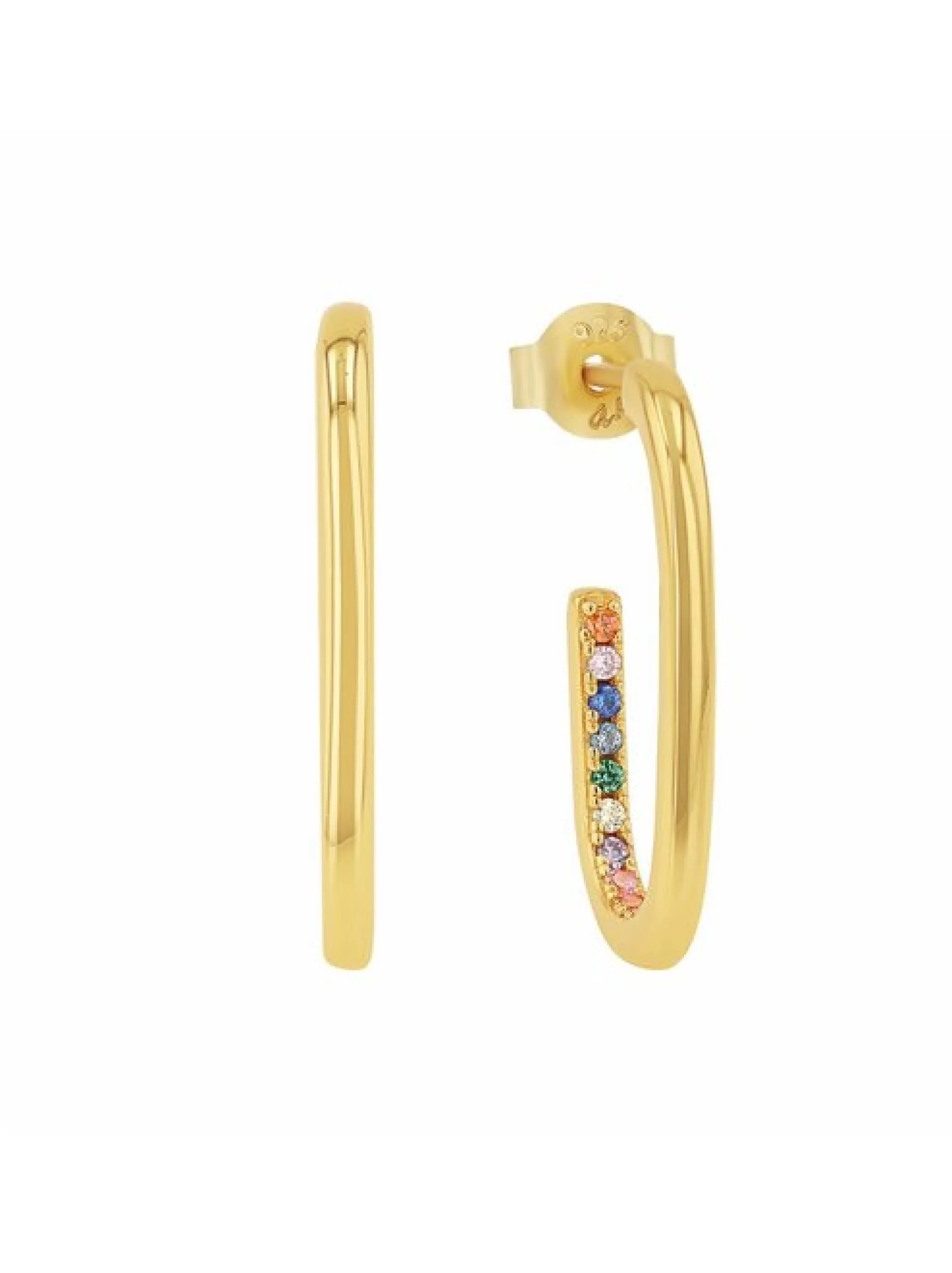 amor Damen Creolen in gold