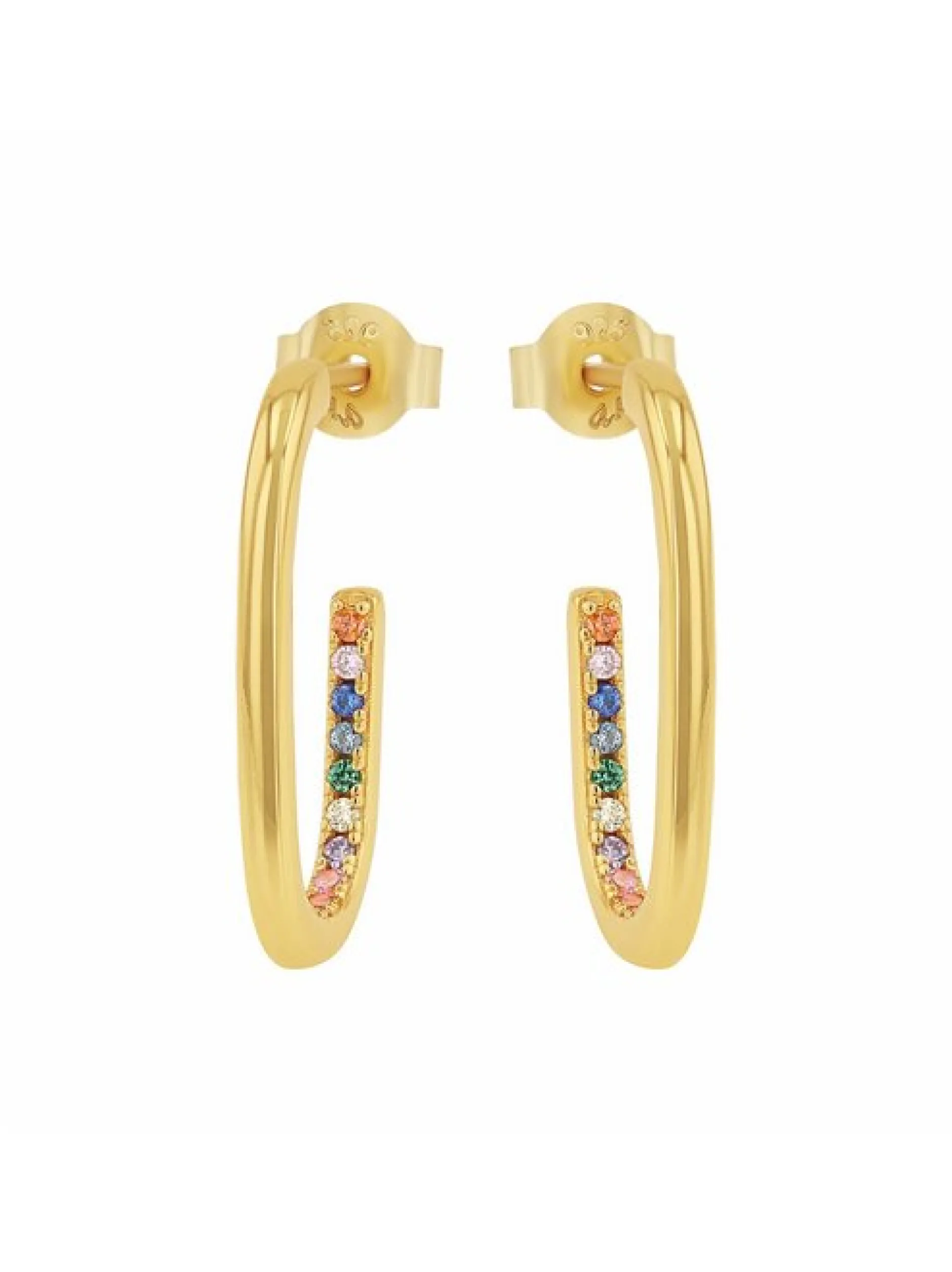 amor Damen Creolen in gold