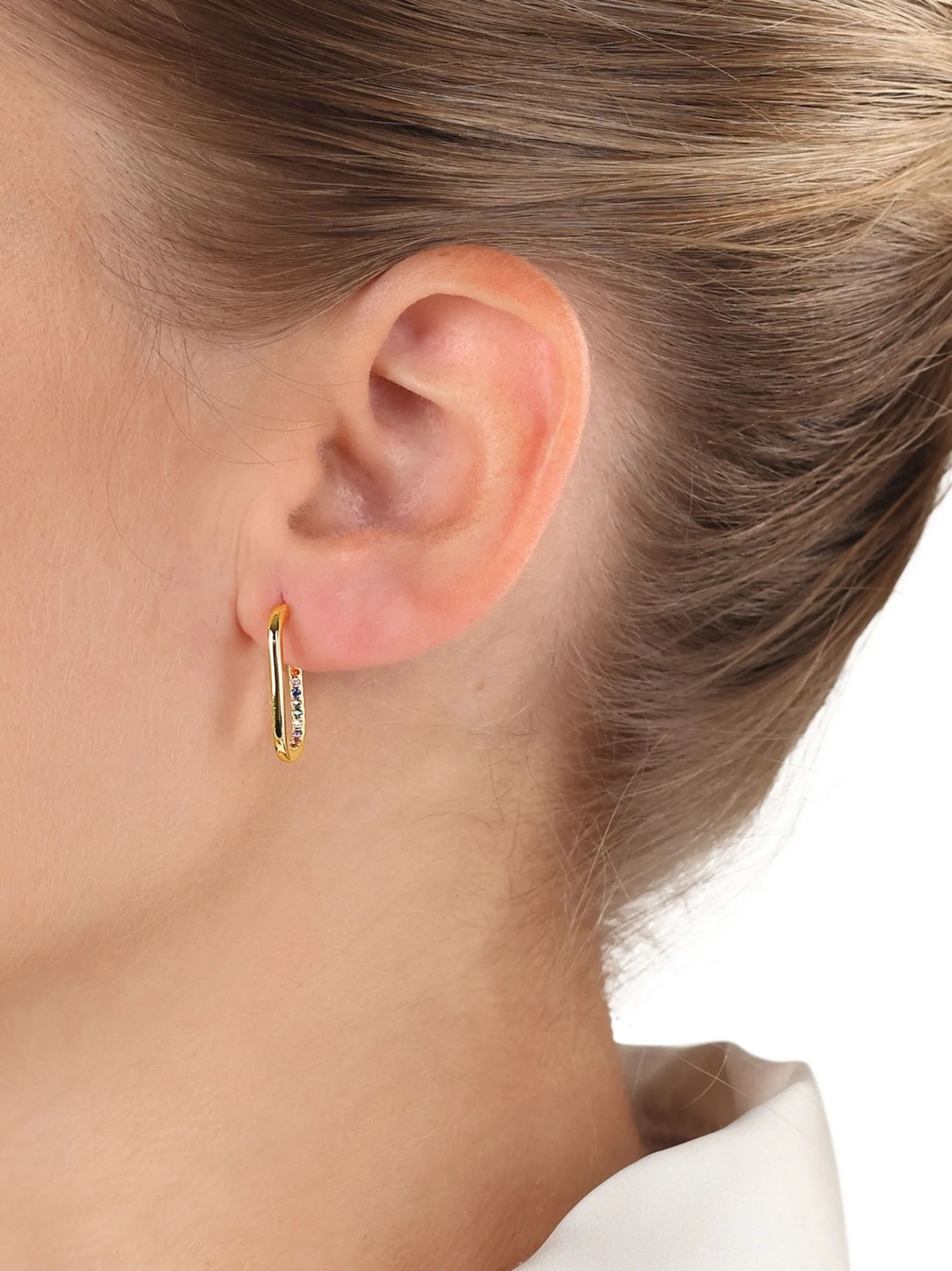 amor Damen Creolen in gold