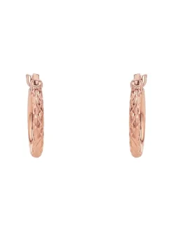 amor Damen Creolen in roségold