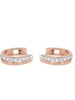 amor Damen Creolen in roségold