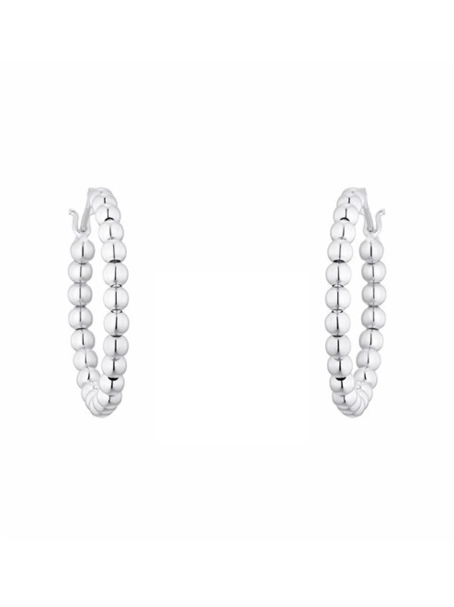 amor Damen Creolen in silber