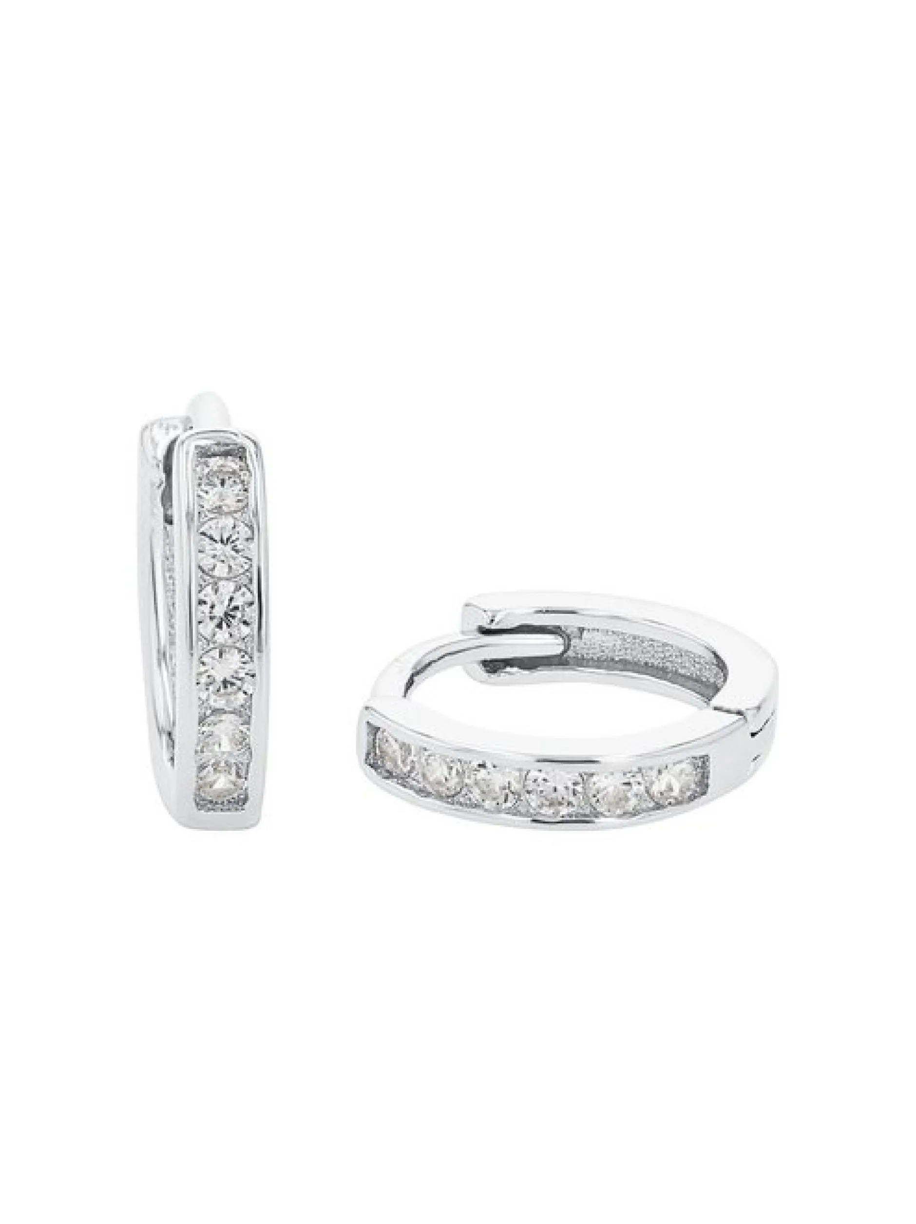 amor Damen Creolen in silber