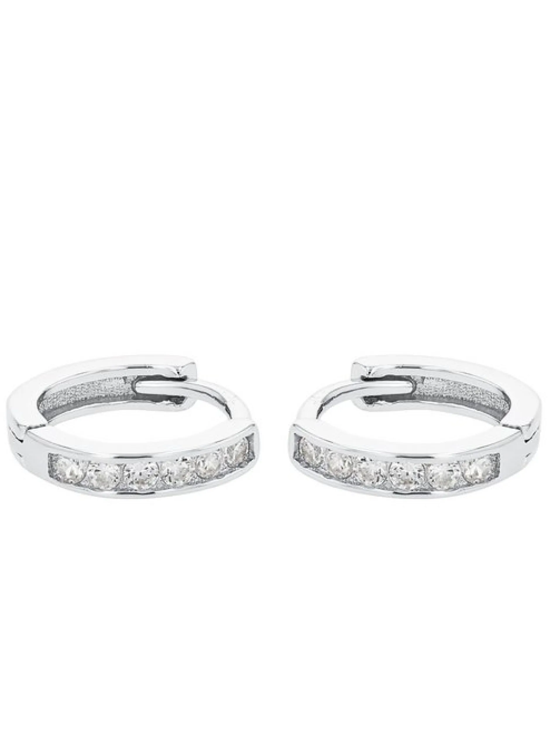 amor Damen Creolen in silber
