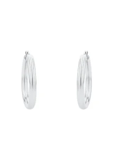 amor Damen Creolen in silber