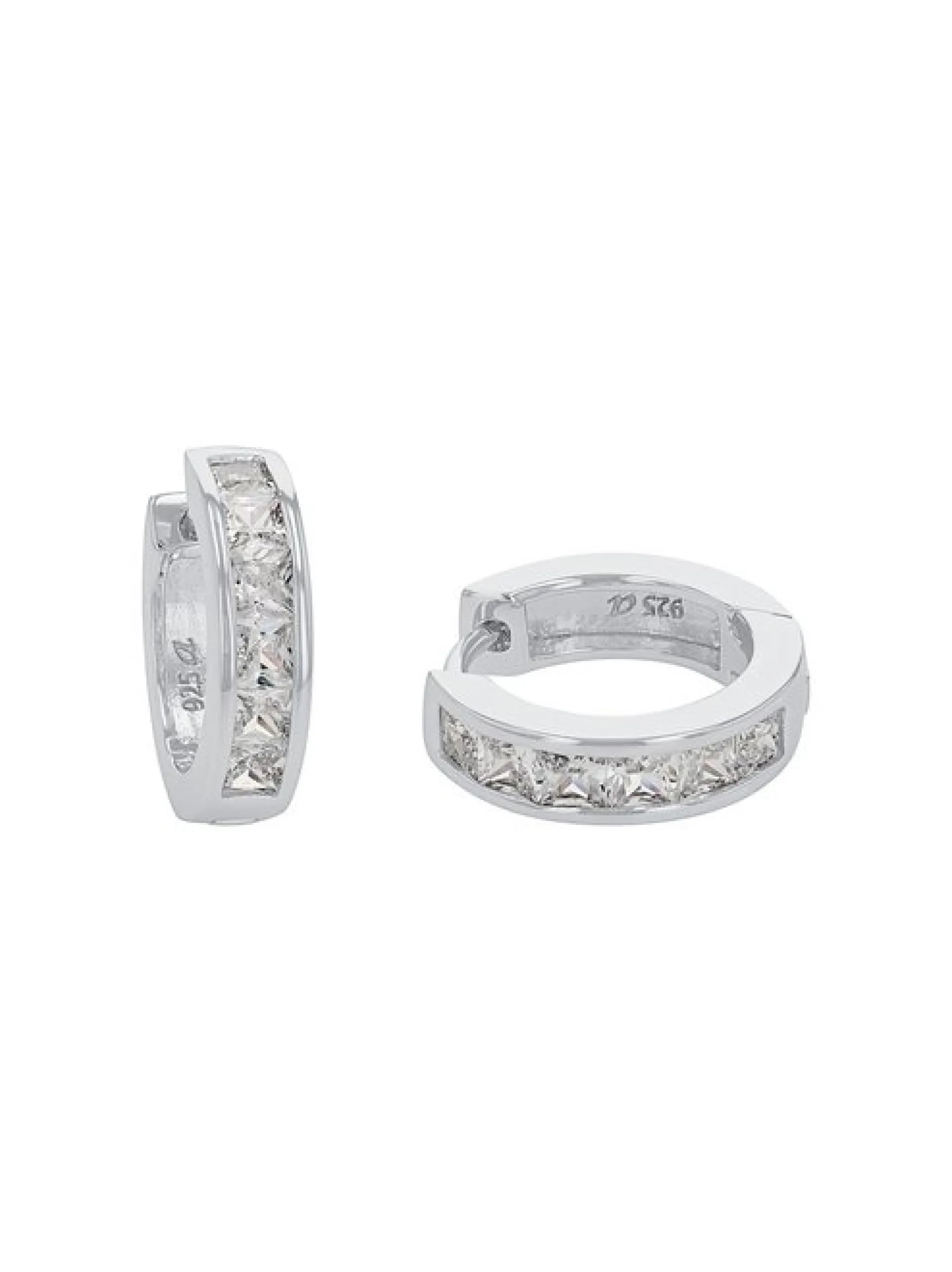 amor Damen Creolen in silber