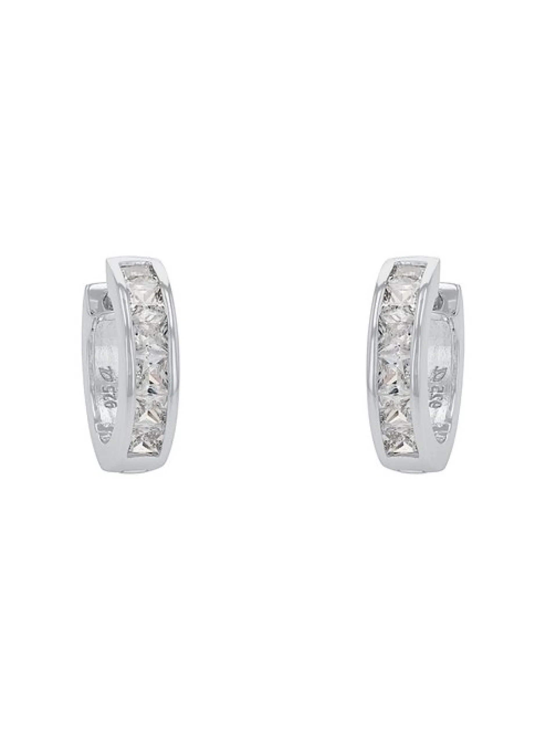 amor Damen Creolen in silber