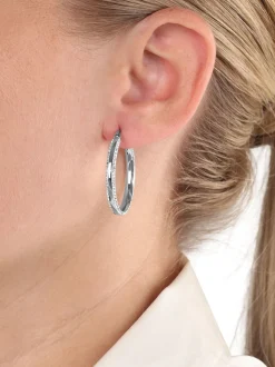 amor Damen Creolen in silber