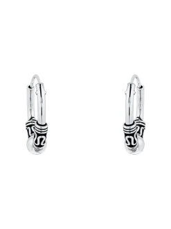 amor Damen Creolen in silber