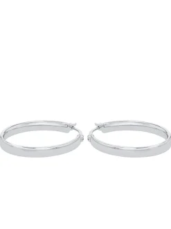amor Damen Creolen in silber