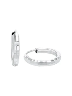 amor Damen Creolen in silber